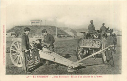 71* LE CREUSOT  Essai Obus 150mm                MA95,0941 - Le Creusot