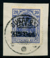 BES 1WK D-MV RUMÄNIEN Nr 2 Gestempelt Briefstück X741DA6 - Occupation 1914-18