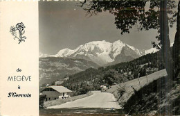 74* MEGEVE A ST GERVAIS  CPSM (petit Format)          MA96,0177 - Megève