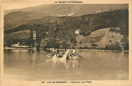 73* LE BOURGET  Lac  Pecheurs Au Filet                MA95,1304 - Le Bourget Du Lac