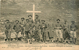 73* MODANE  Frontiere  Soldats Francais-italiens                  MA95,1261 - Modane