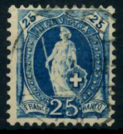 SCHWEIZ ST.HELV Nr 67C Gestempelt X746A2A - Used Stamps
