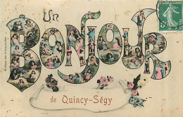 77* QUINCY  SEGY  Un Bonjour        MA96,0558 - Altri & Non Classificati