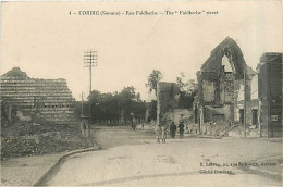 80* CORBIE Rue Faidherbe  Ruines                      MA97,0269 - War 1914-18