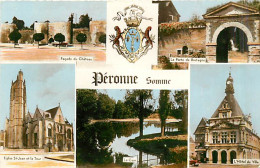 80* PERONNE  Multivues  (CPSM Petit Format)                   MA97,0248 - Peronne