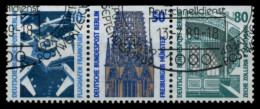 BERLIN ZUSAMMENDRUCK Nr W85 Gestempelt 3ER STR X749602 - Zusammendrucke