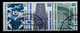 BERLIN ZUSAMMENDRUCK Nr W85 Gestempelt 3ER STR X74B5D6 - Zusammendrucke