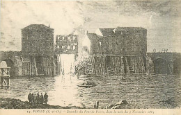 78* POISSY Incendie Pont  En 1863        MA96,0864 - Poissy