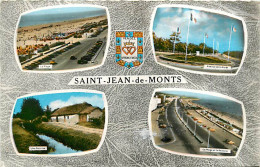 85* ST JEAN DE MONTS  Multivues  (CPSM Petit Format)                    MA97,0712 - Saint Jean De Monts