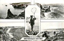 85* BRETIGNOLLES SUR MER Multivues  (CPSM Petit Format)                    MA97,0660 - Bretignolles Sur Mer
