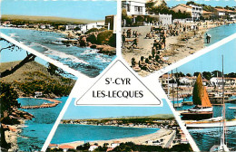 83* ST CYR LES LECQUES  Multivues  (CPSM Petit Format)                    MA97,0451 - Saint-Cyr-sur-Mer