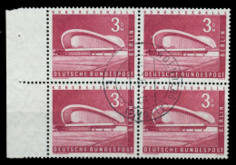 BERLIN DS BAUTEN 2 Nr 154 Zentrisch Gestempelt VIERERBLOCK S X74B9D6 - Used Stamps