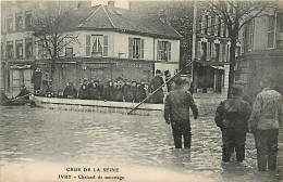 94* IVRY  Crue  Chaland De Sauvetage            MA98,0611 - Ivry Sur Seine