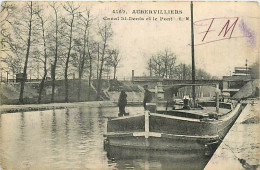 93* AUBERVILLIERS  Canal St Denis            MA98,0537 - Aubervilliers