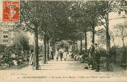 92* LEVALLOIS PERRET  Jardins Mairie            MA98,0418 - Levallois Perret