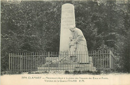 92* CLAMART   Monument Morts Eaux Et Forets 14/18     MA98,0320 - Clamart