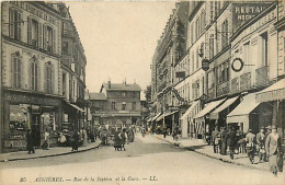 92* ASNIERES Rue De La Station  Gare            MA98,0196 - Asnieres Sur Seine