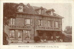 95* VALMONDOIS   Hotel De La Gare   MA98,0828 - Autres & Non Classés