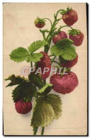 CPA Fantaisie Nature Morte Fraises - Other & Unclassified