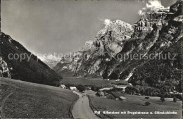 12473073 Kloentalersee Mit Pragelstrasse Und Glaernischkette Kloental - Sonstige & Ohne Zuordnung