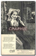 CPA Folklore Les Chansons De Botrel Les Lunettes De Grand Mere  - Costumes