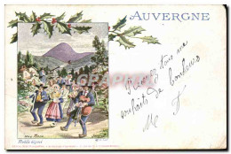 CPA Folklore Auvergne - Costumi