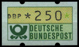 BRD ATM 1981 Nr 1-1-250R Postfrisch S2E30DE - Machine Labels [ATM]