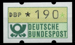 BRD ATM 1981 Nr 1-2-190 Postfrisch S2E316A - Timbres De Distributeurs [ATM]