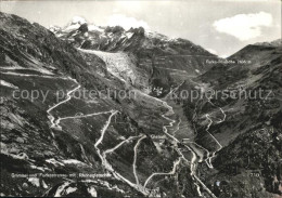 12472354 Furkapass Grimsel Und Furkastrasse Mit Rhonegletscher Furka - Andere & Zonder Classificatie