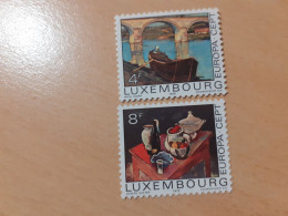 TIMBRES   LUXEMBOURG   ANNEE   1975   N  856  /  857   COTE  5,00  EUROS   NEUFS  LUXE** - Ongebruikt