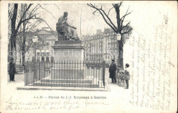 12472158 Geneve GE Statue De J.J. Rousseau Geneve - Sonstige & Ohne Zuordnung