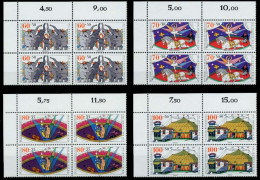 BRD 1989 Nr 1411-1414 Postfrisch VIERERBLOCK ECKE-OLI X76CC82 - Unused Stamps