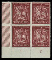 3. REICH 1943 Nr 861 Postfrisch VIERERBLOCK X780322 - Ungebraucht