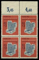 BRD 1953 Nr 172 Postfrisch VIERERBLOCK ORA X78D5CE - Nuovi