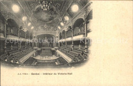 12472081 Geneve GE Interieur Du Victoria-Hall Geneve - Sonstige & Ohne Zuordnung