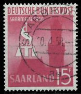 SAAR OPD 1958 Nr 435 Zentrisch Gestempelt X79C6DA - Gebraucht