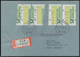 BRD ATM1-070 BRIEF MEF STARNBERGER SPRINGER X7E43EE - Timbres De Distributeurs [ATM]