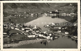 12471948 Lugano TI Fliegeraufnahme Lugano - Andere & Zonder Classificatie