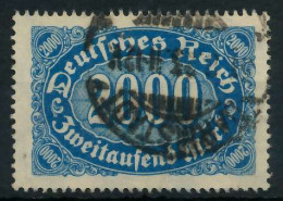 DEUTSCHES REICH 1922 INFLATION Nr 253a Gestempelt Gepr. X89913E - Oblitérés