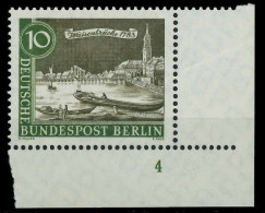 BERLIN 1962 Nr 219 Postfrisch FORMNUMMER 4 X8F91B2 - Ongebruikt