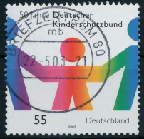 BRD 2003 Nr 2333 Zentrisch Gestempelt X936256 - Used Stamps