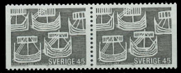 SCHWEDEN 1969 Nr 629Dl Und Dr Postfrisch WAAGR PAAR SB0432A - Ongebruikt