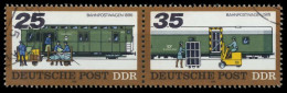 DDR ZUSAMMENDRUCK Nr WZd364 Gestempelt WAAGR PAAR X13E9F6 - Se-Tenant