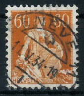 SCHWEIZ 1917 Nr 140z Zentrisch Gestempelt X6C2C36 - Used Stamps