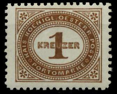 ÖSTERREICH PORTOMARKEN 1894 Nr 1F Postfrisch X7428C6 - Strafport