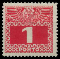ÖSTERREICH PORTOMARKEN 1908 11 Nr 34z Postfrisch X742916 - Segnatasse