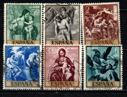 SPAGNA - 1969 - DIPINTI DI ALONZO CANO - USATI - Used Stamps