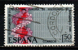 SPAGNA - 1969 - 6° CONGRESSO EUROPEO DI BIOCHIMICA - USATO - Gebruikt