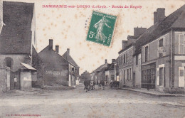 Dammarie Sur Loing (45 Loiret) Route De Rogny - Vaches - édit. Ruet - Autres & Non Classés