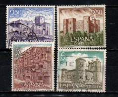 SPAGNA - 1969 - CASTELLI DELLA SPAGNA - USATI - Used Stamps
